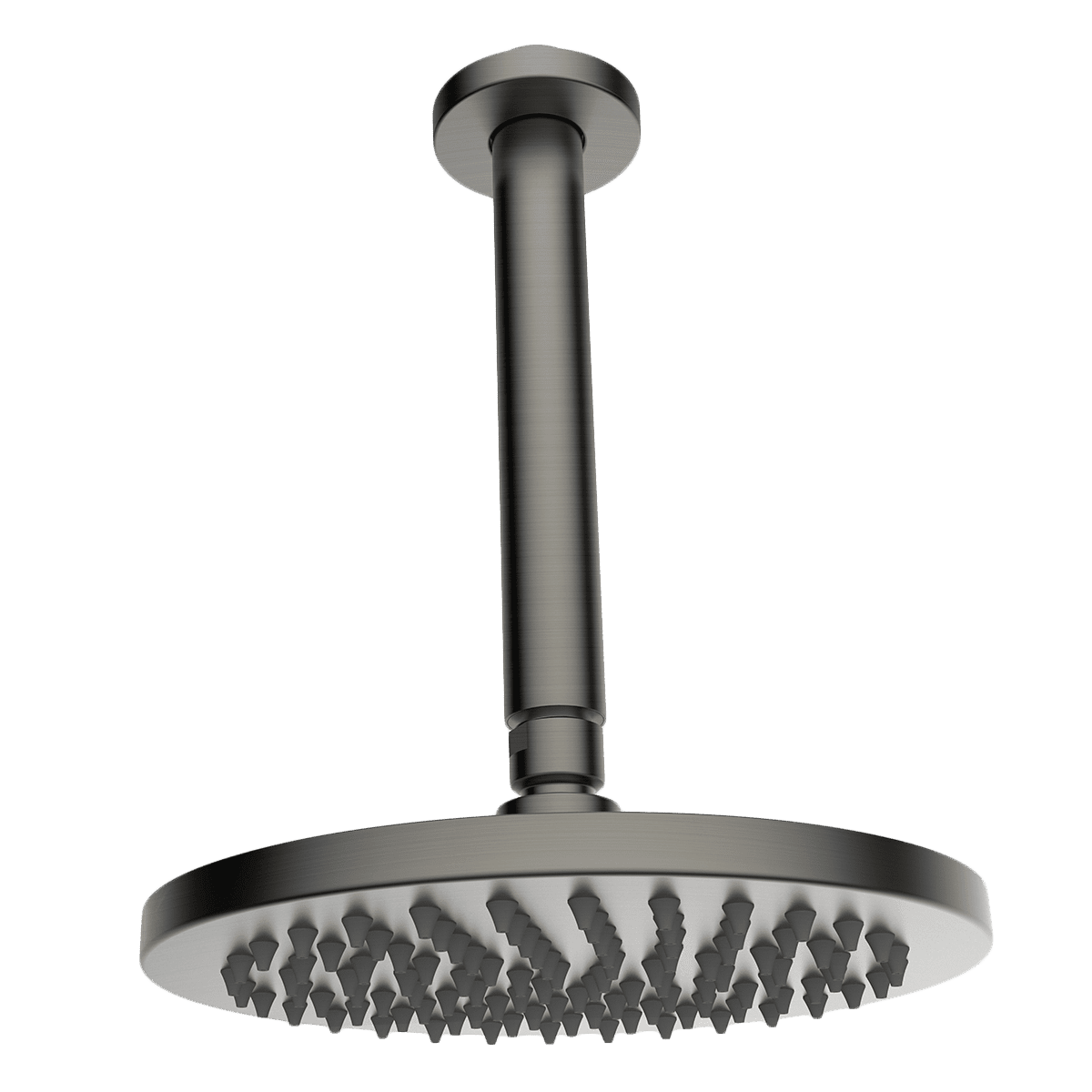 Brass Vertical Shower in Gun Metal