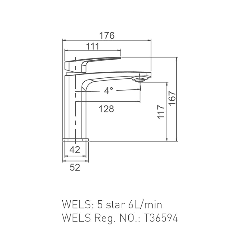 Zenmo Bravo-II Basin Mixer