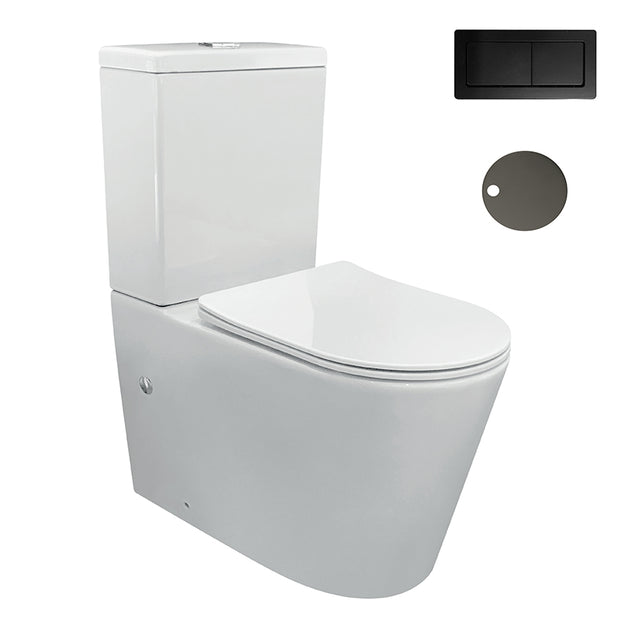 Zenmo Jess-II Toilet Suite in Matte Black