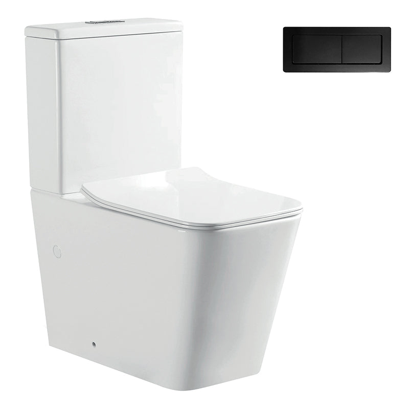 Zenmo Acqua-II Toilet Suite in Matte Black
