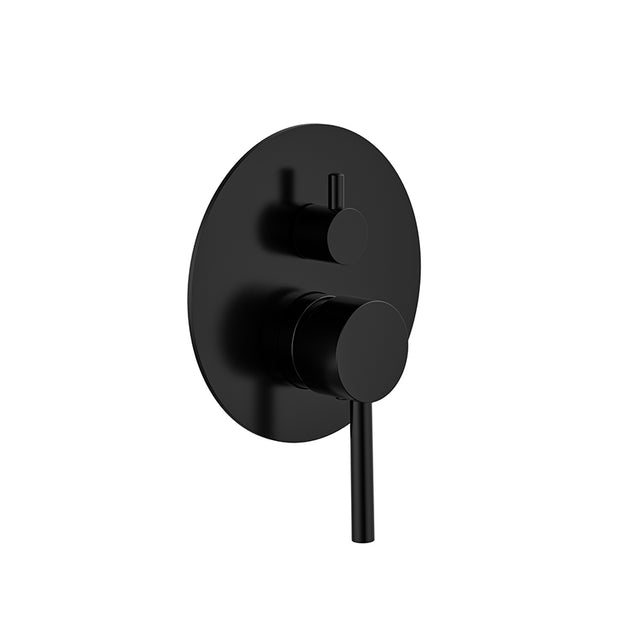 Zenmo Jess Shower Mixer with Diverter in Matte Black