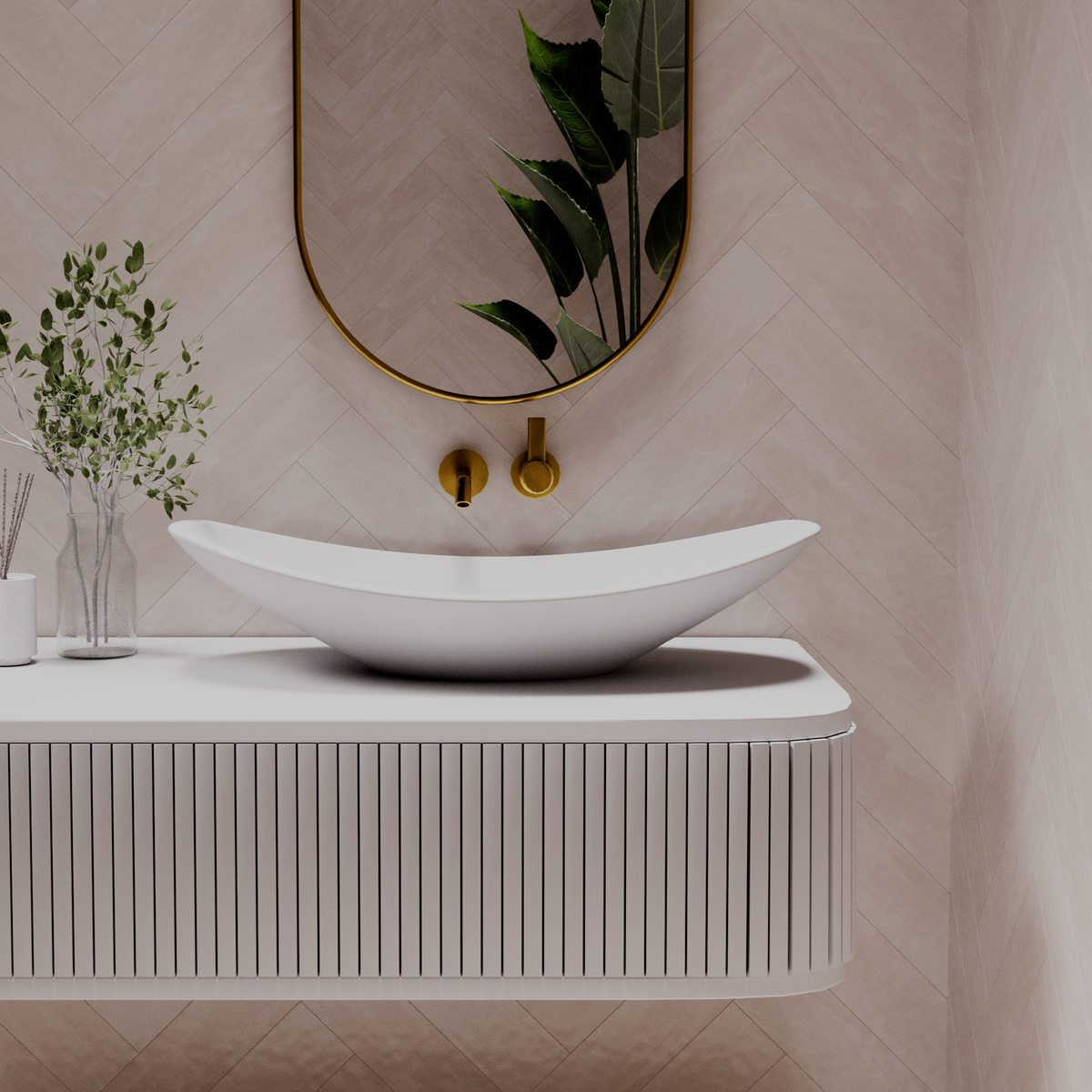 Boat Above Counter Basin