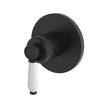 Eleanor Wall Mixer in Matte Black / Ceramic