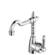 Eleanor Shepherds Crook Basin Mixer in Chrome / Chrome
