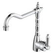 Eleanor Shepherds Crook Sink Mixer in Chrome / Chrome