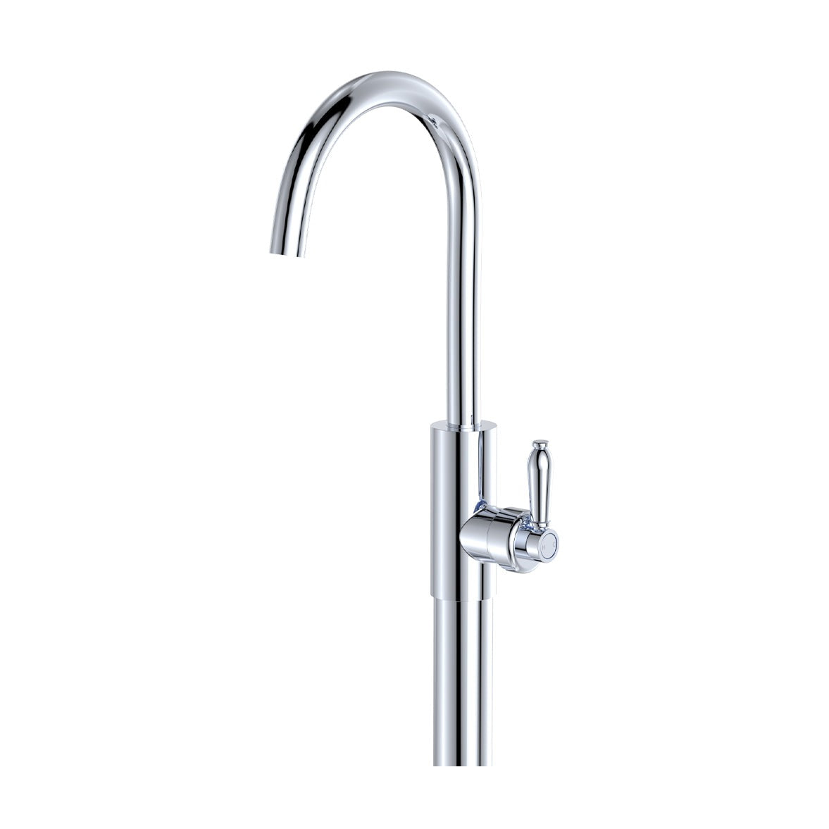 Eleanor Floor Mounted Basin/Bath Mixer