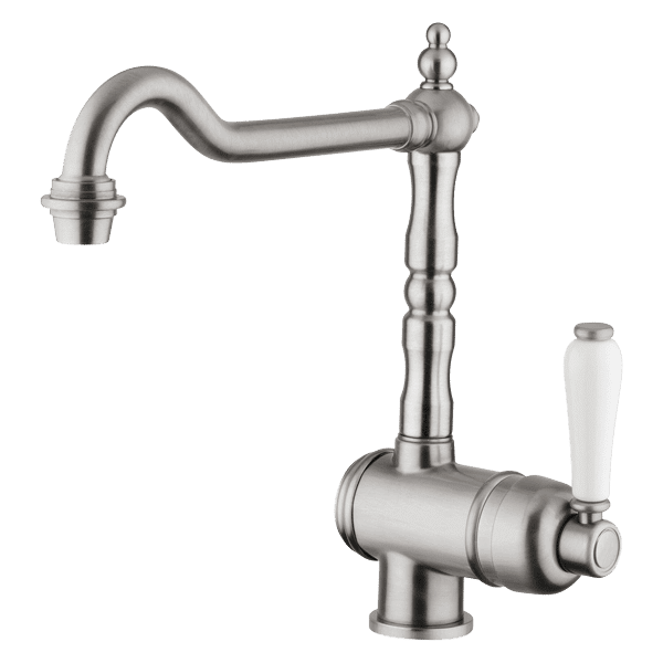 Provincial Single Lever Kitchen Mixer in Brushed Nickel