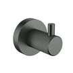 Ikon Linie Robe Hook in Gun Metal