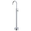 Kaya Floor Mounted Bath Mixer in Chrome