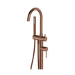 Kaya Floor Mounted Bath Mixer With Hand Shower