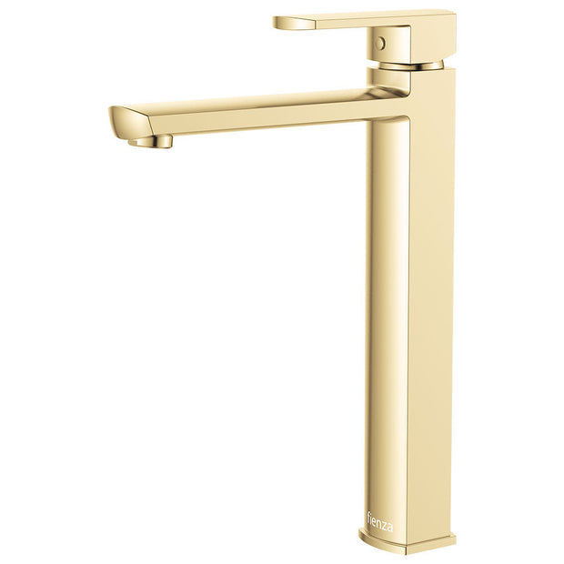 Koko Tall Basin Mixer in Urban Brass