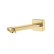 Koko Wall Bath Spout in Urban Brass