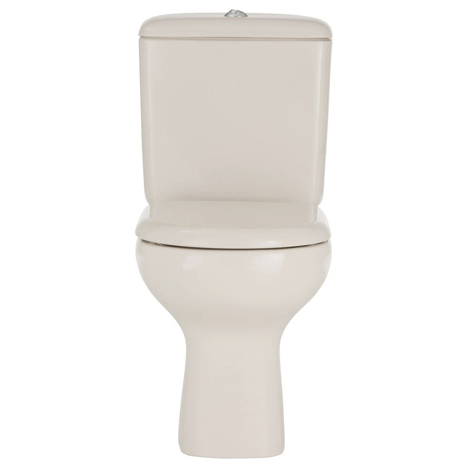 RAK Liwa Ivory Close-Coupled Toilet Suite, Ivory with P-Trap