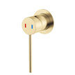 Kaya Care Wall Mixer in Urban Brass