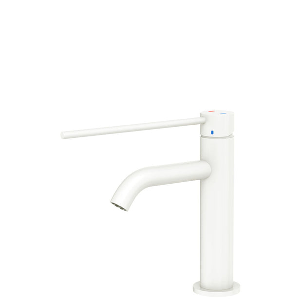 Kaya Care Basin Mixer in Matte White