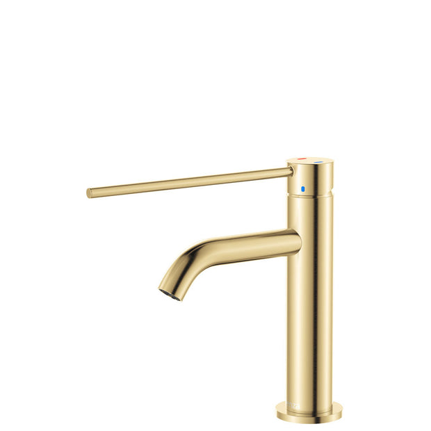 Kaya Care Basin Mixer in Urban Brass