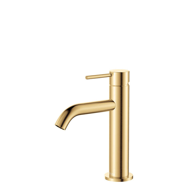 Kaya Basin Mixer in Urban Brass