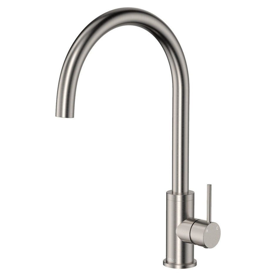 Kaya Sink Mixer in Brushed Nickel