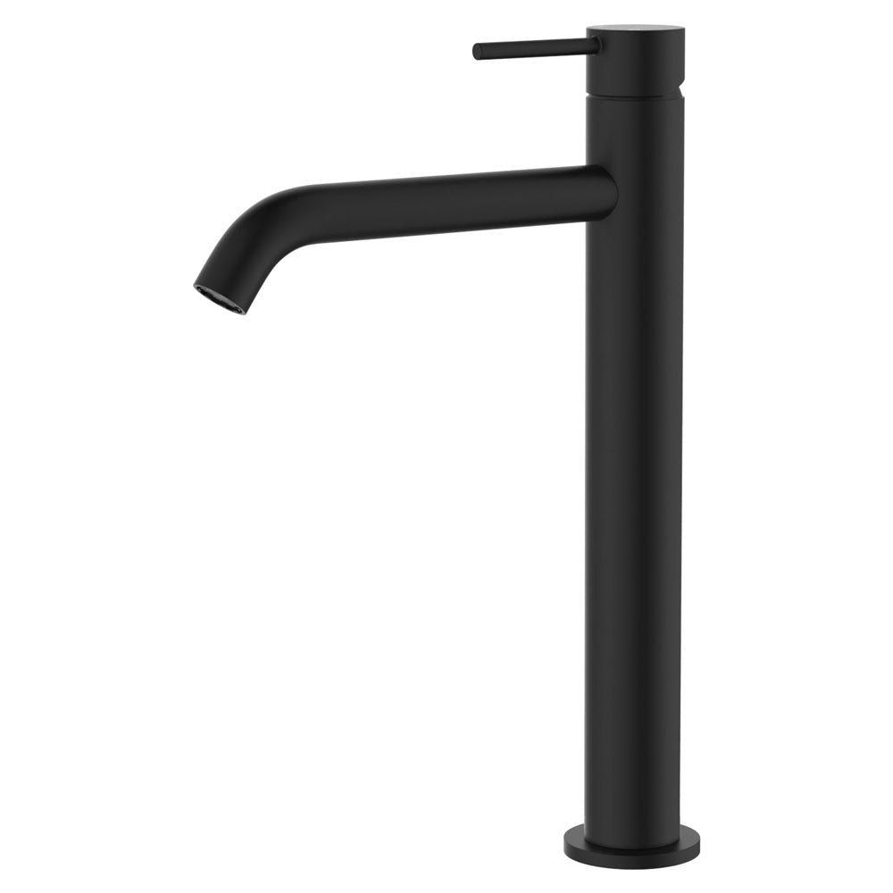 Kaya Tall Basin Mixer in Matte Black