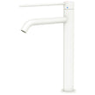 Kaya Care Tall Basin Mixer in Matte White