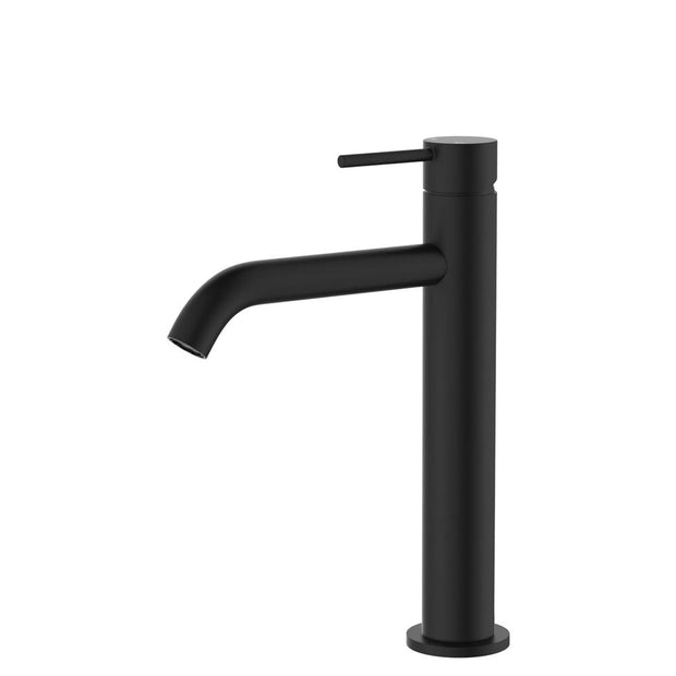 Kaya Medium Basin Mixer in Matte Black