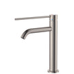 Kaya Care Medium Basin Mixer in Brushed Nickel