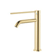 Kaya Care Medium Basin Mixer in Urban Brass