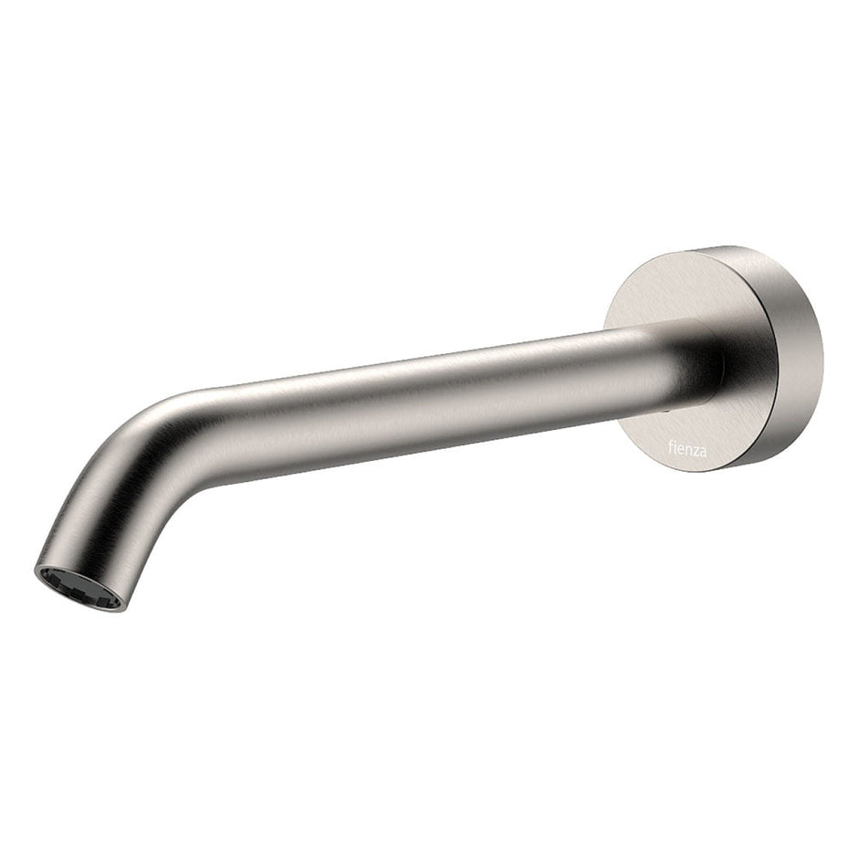 Kaya Basin/Bath Outlet, 220mm in Brushed Nickel