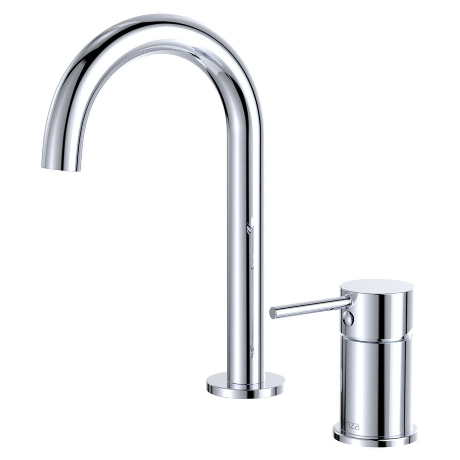 Kaya Hob Mixer Set in Chrome