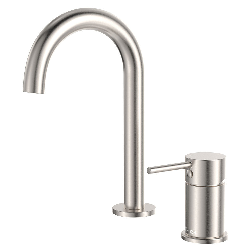 Kaya Hob Mixer Set in Brushed Nickel