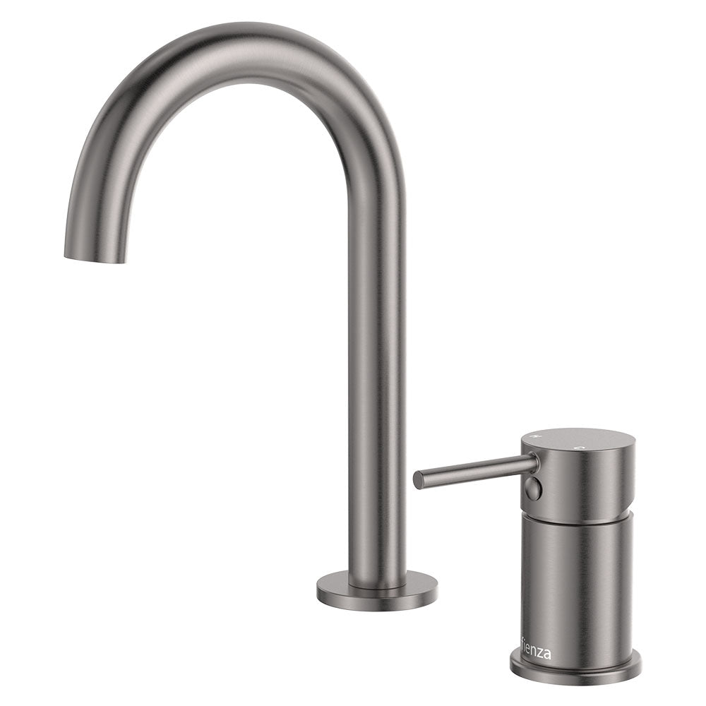 Kaya Hob Mixer Set in Gun Metal