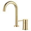 Kaya Hob Mixer Set in Urban Brass