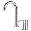 Kaya Hob Mixer Set in Chrome