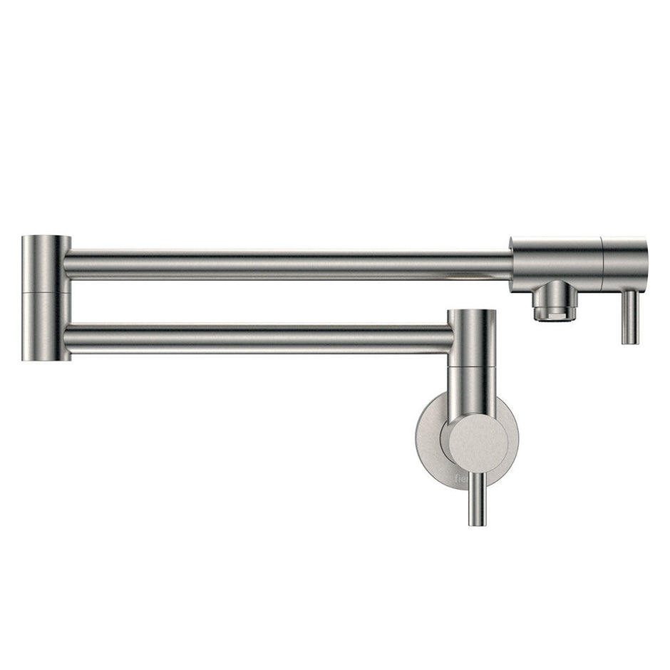 Kaya Pot Filler in Brushed Nickel