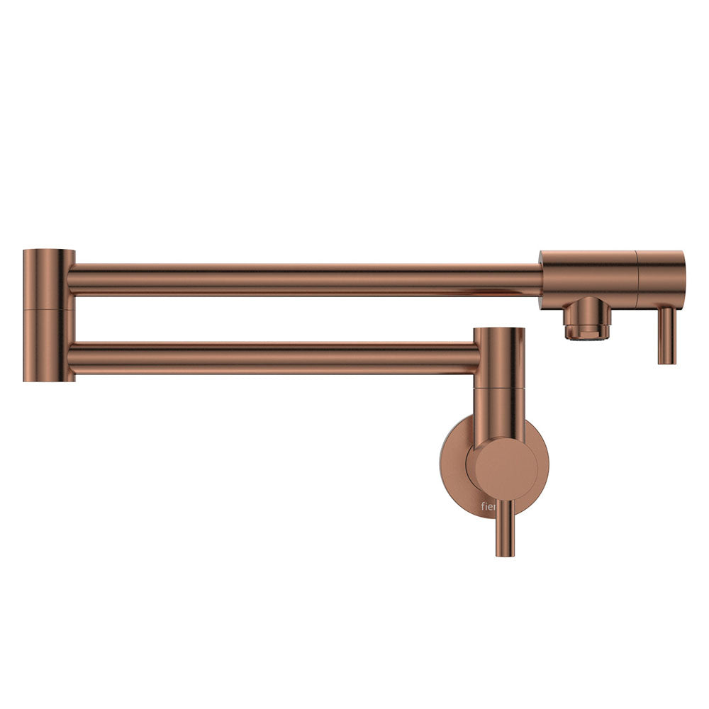 Kaya Pot Filler in Brushed Copper