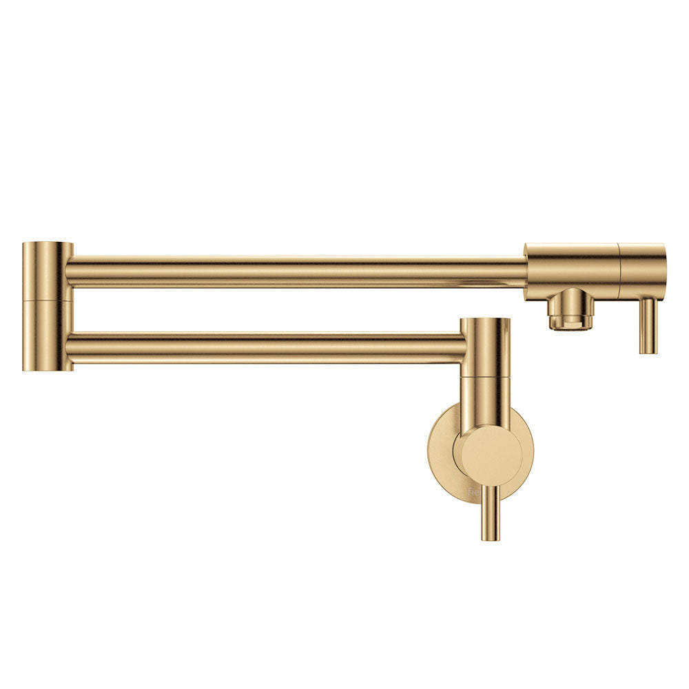 Kaya Pot Filler in Urban Brass