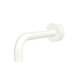 Kaya Basin/Bath Outlet, 130mm in Matte White