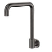 Kaya Squareline Wall Swivel Outlet Set in Gun Metal