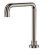 Kaya Squareline Hob Outlet in Brushed Nickel