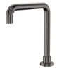 Kaya Squareline Hob Outlet in Gun Metal