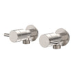 Kaya Washing Machine Assemblies in Brushed Nickel