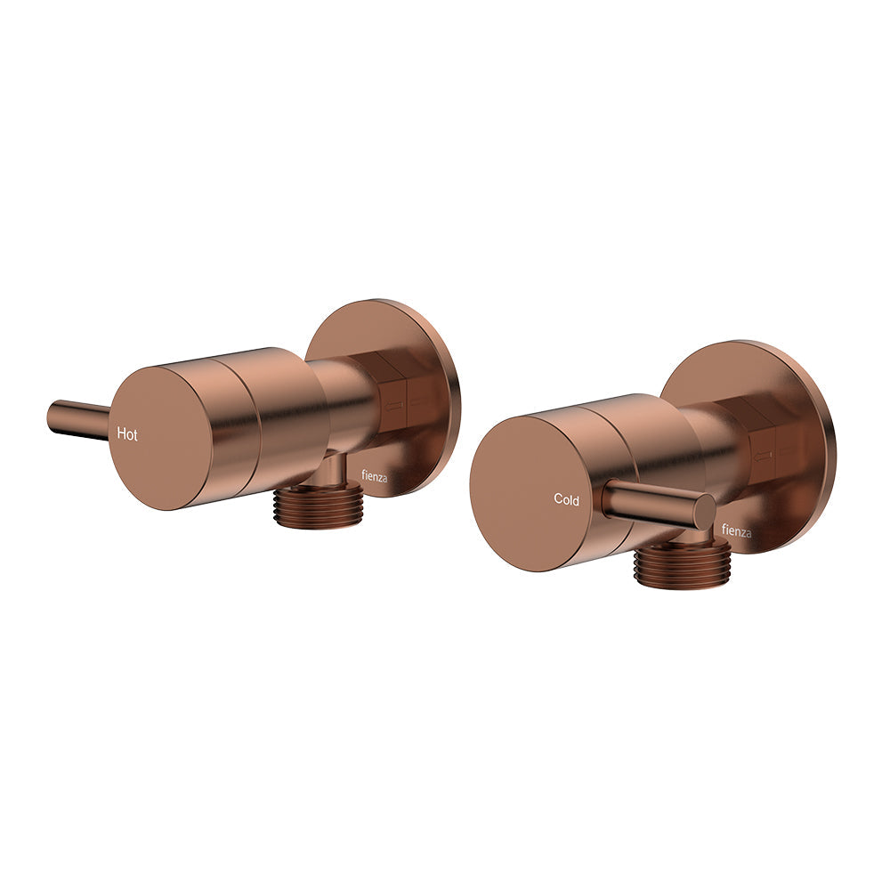 Kaya Washing Machine Assemblies in Brushed Copper
