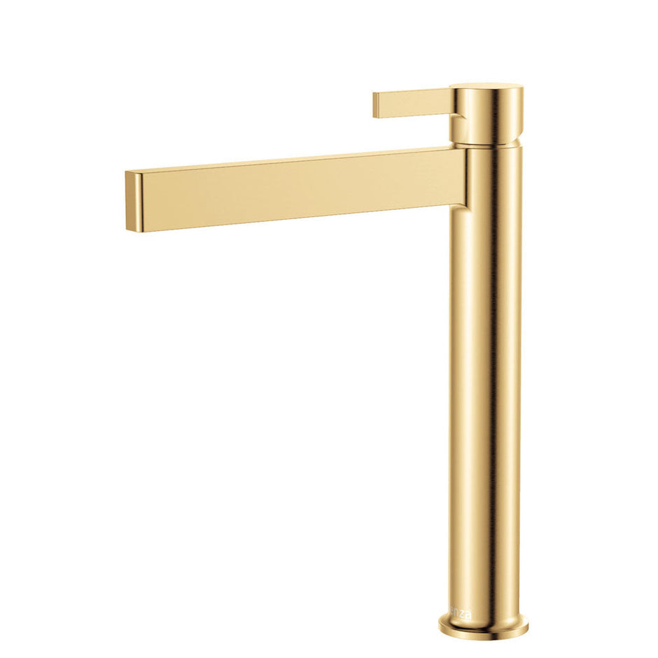 Sansa Tall Basin Mixer in Urban Brass