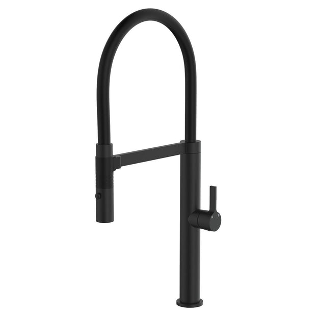 Sansa Pull Down Sink Mixer in Matte Black