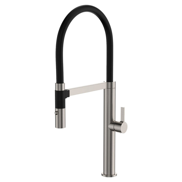 Sansa Pull Down Sink Mixer in Brushed Nickel