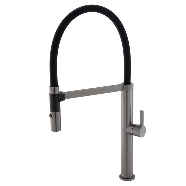 Sansa Pull Down Sink Mixer in Gun Metal