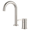 Sansa Round Hob Mixer Set in Brushed Nickel