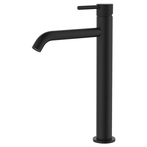 Axle Tall Basin Mixer in Matte Black