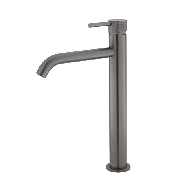 Axle Tall Basin Mixer in Gun Metal