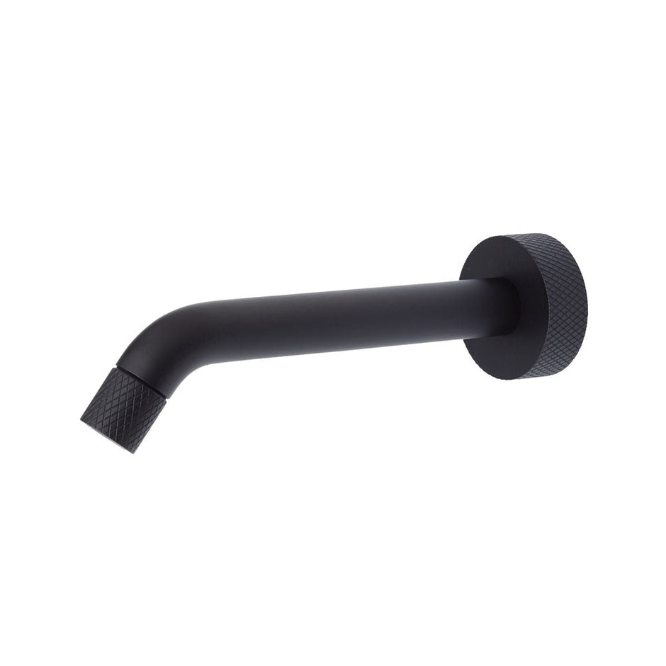 Axle 180 mm Basin/Bath Outlet in Matte Black